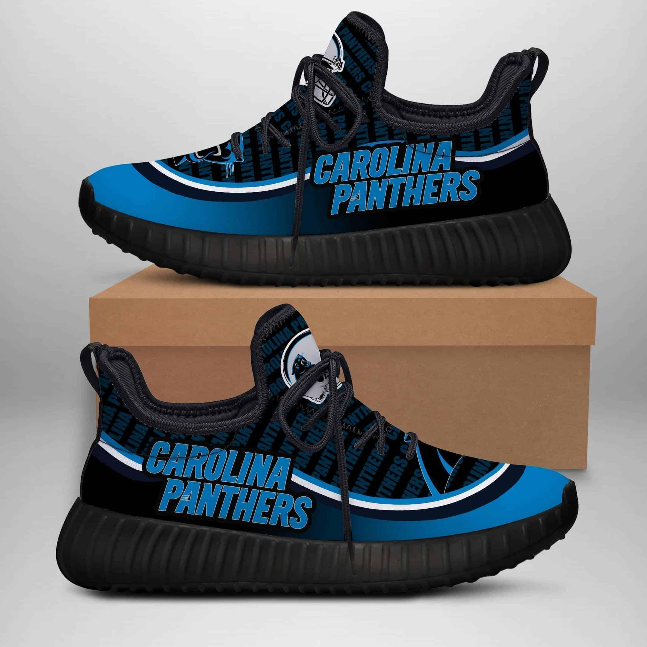 Carolina Panthers Yeezy Boost 350 Art 1019