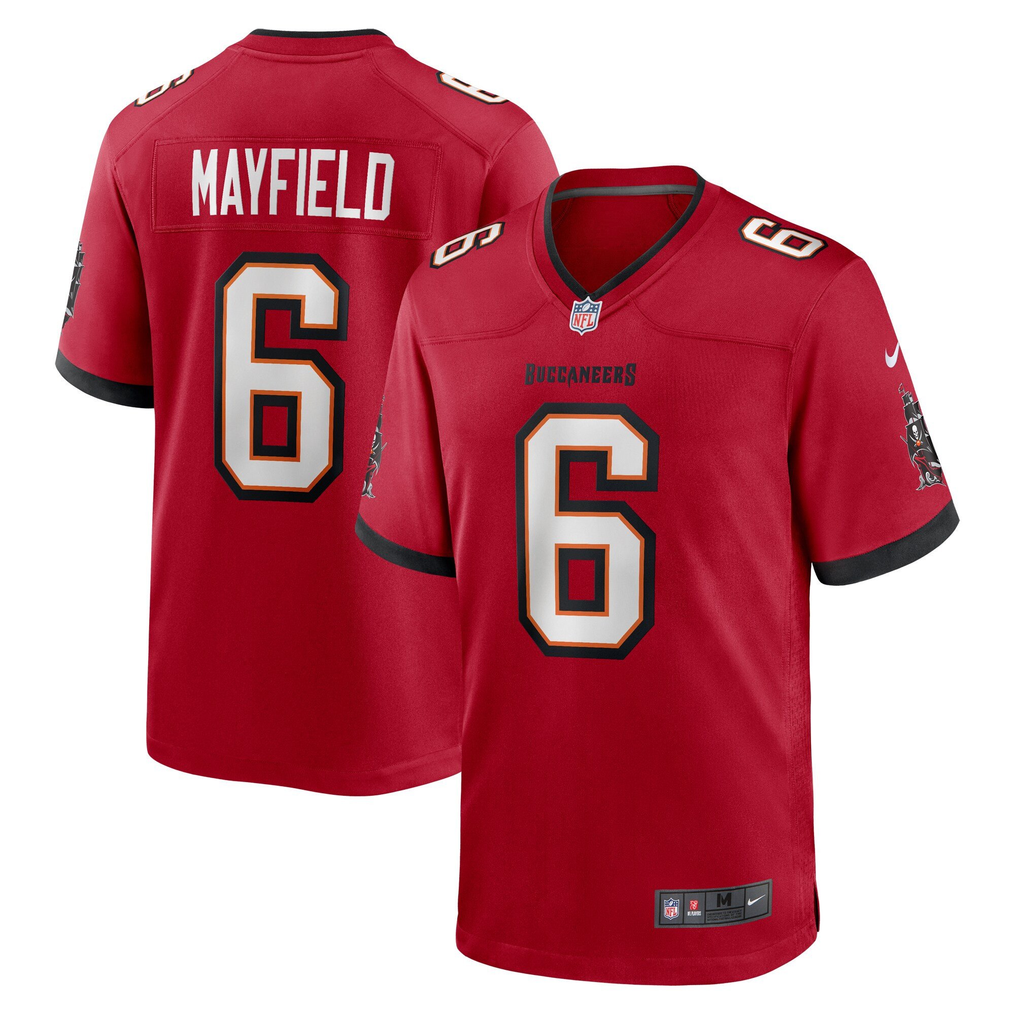 Baker Mayfield Tampa Bay Buccaneers Red Jersey – All Stitched