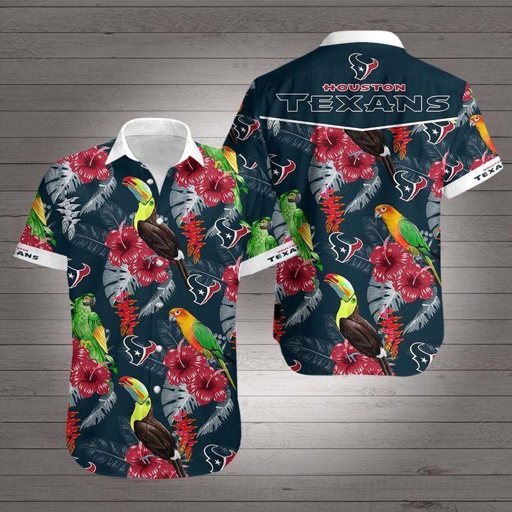 Beach Shirt National Football League Houston Texans Hawaiian Shirt