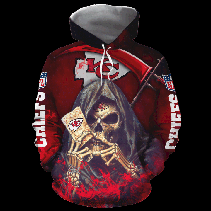 Kansas City Chiefs New Full All Over Print S1480 Hoodie