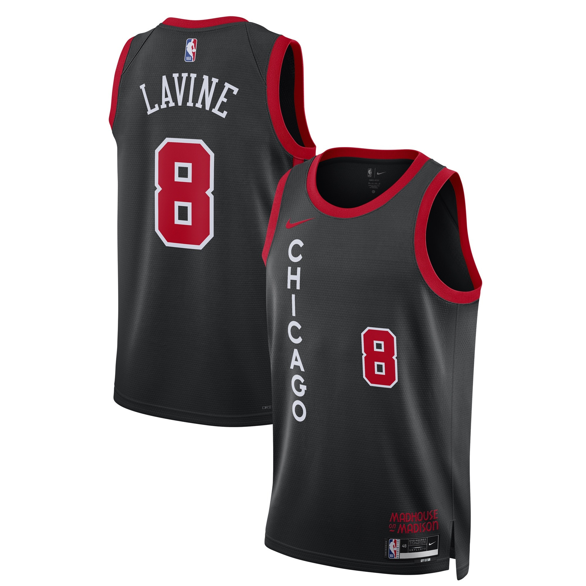 Zach Lavine Chicago Bulls 2023/24 Swingman City Edition Jersey – All Stitched