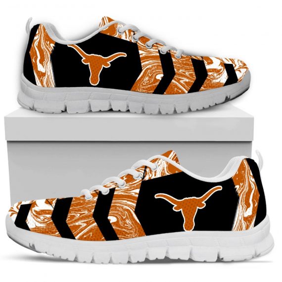 Texas Longhorns American Logo Hologram Running Sport Sneakers