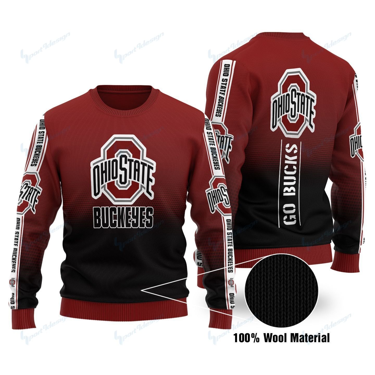 Ohio State Buckeyes Sweater 43