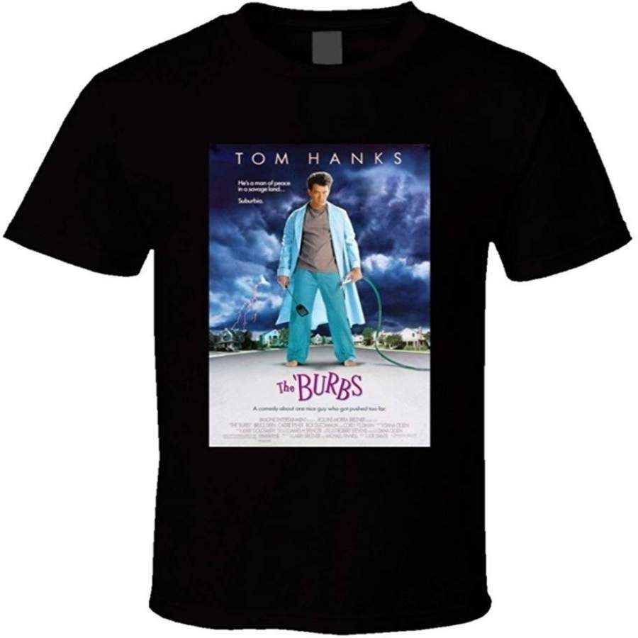 Summer Style T-Shirt The ‘Burbs Cool Comedy Vintage Classic Movie Poster Fan Short Sleeve T-Shirt