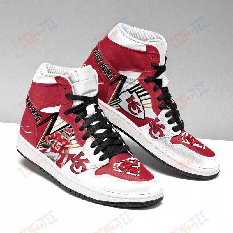 Mens Womens Patrick Mahomes Jordan Sneakers For Man Woman Kansas City Chiefs Shoes TDT334