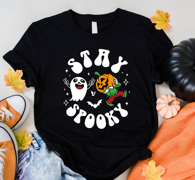 Stay Spooky Shirt, Halloween Shirt, Halloween Tshirt, Halloween Costume, Halloween Pumpkin, Pumpkin Shirt - Ideas for Halloween 2024