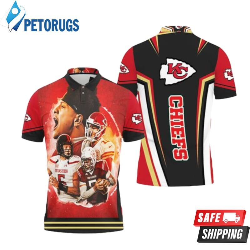 Kansas City Chiefs Player Wears Uniform Afc West Division Champions 2021 Printed Polo Shirt