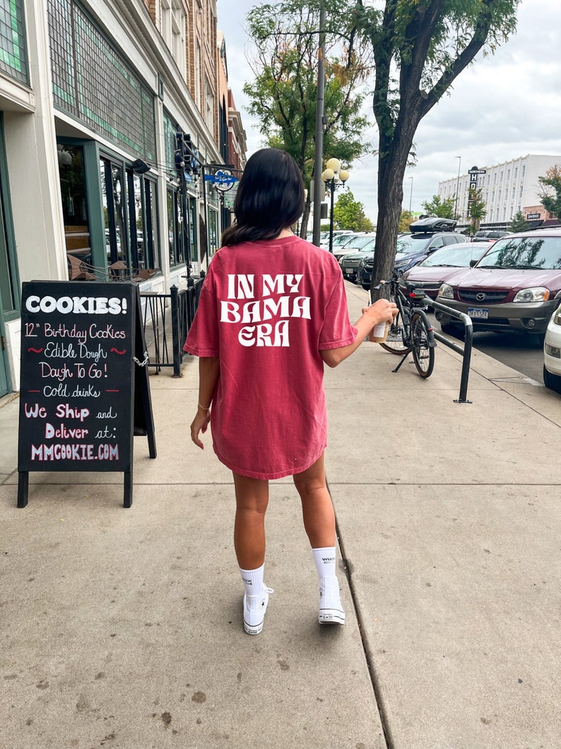 Alabama, Alabama Shirt, Alabama Tshirt, Bama Shirt, Bama Tshirt, Comfort Colors, Alabama Football, Alabama Gameday Shirt, In My Bama Era