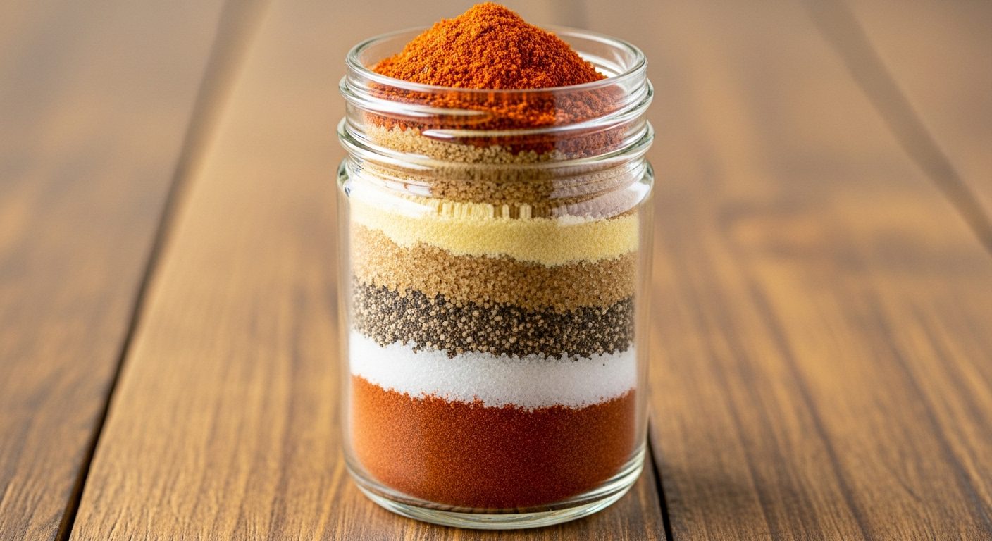 Best Burger Seasoning Recipe Mix in a Jar