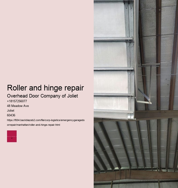 Roller and hinge repair