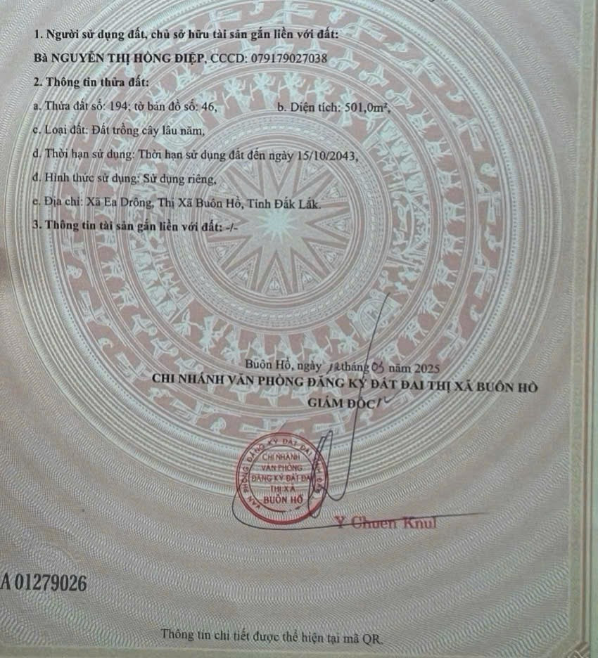 Đất nền giá tốt, sổ đỏ riêng, pháp lý rõ ràng, tiềm năng sinh lời bền vững