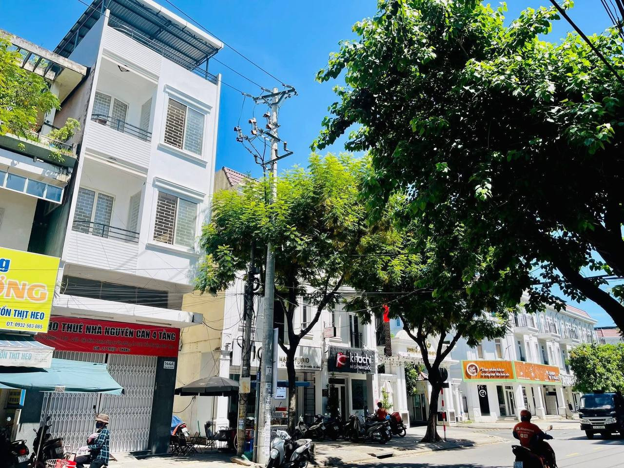 Cho thuê nhà 4.5 tầng mặt tiền Ông Ích Khiêm gần khu Phú Gia Compound