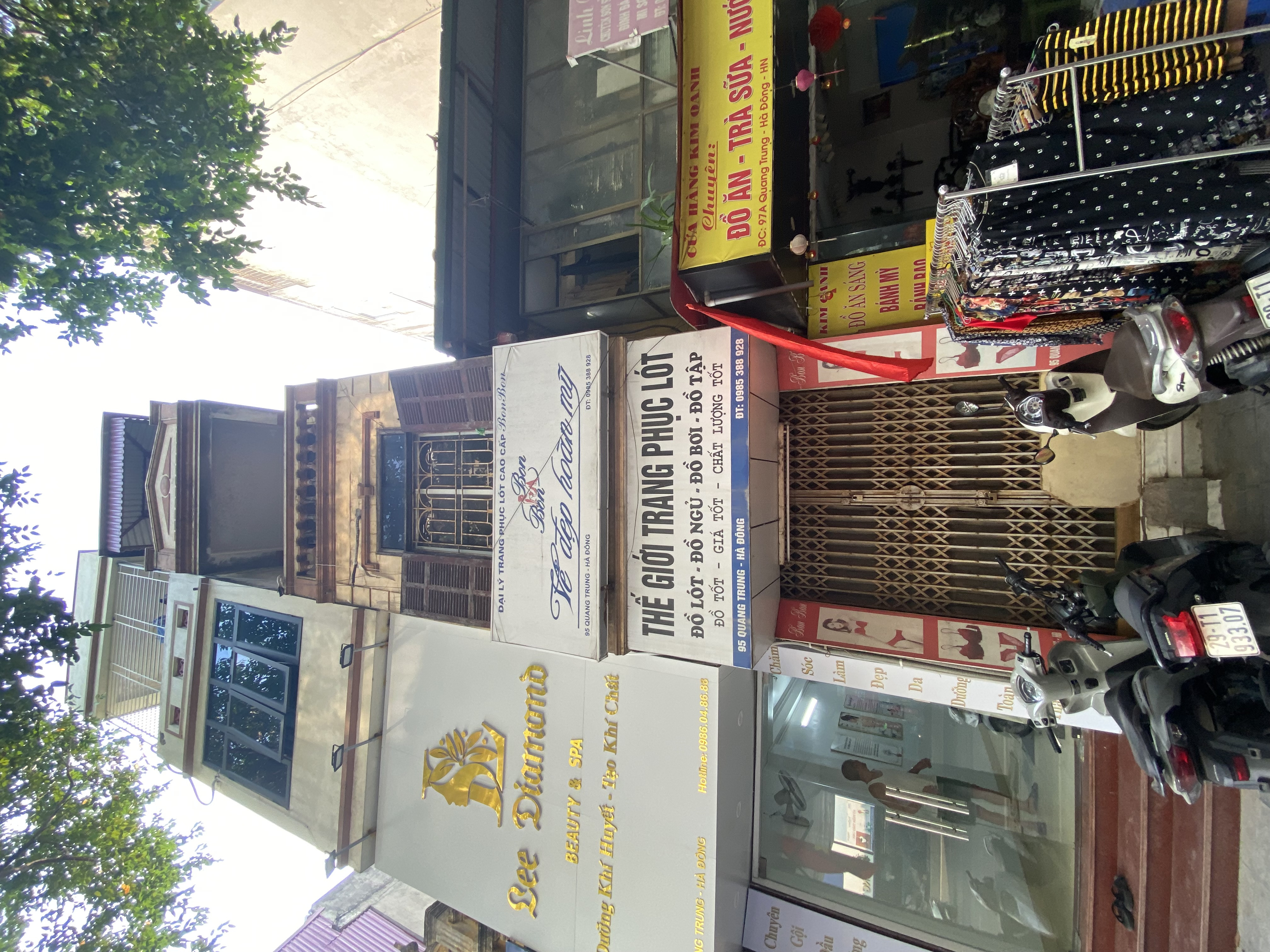 Cho thuê nhà nguyên căn mặt đường Quang Trung - Hà Đông