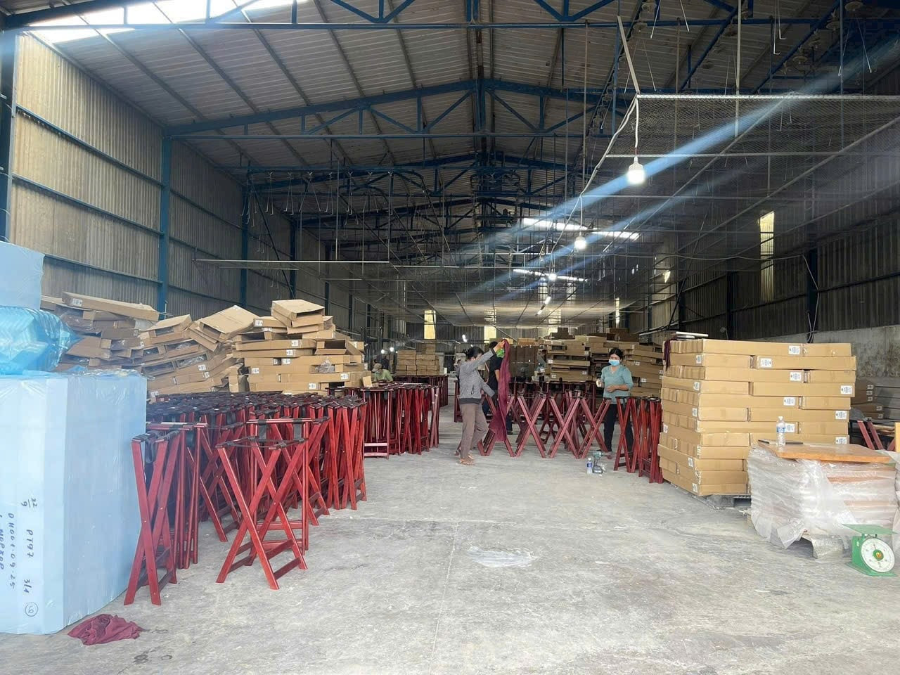 Cho thuê xưởng Tân Uyên diện tích 1.200m²