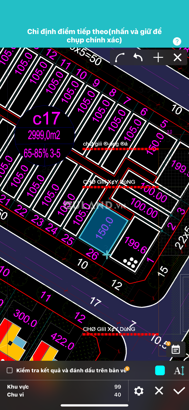 Cho thuê đất nền KĐT Bắc Sông Trới 150m² mặt tiền 10m, thích hợp kinh doanh lâu dài