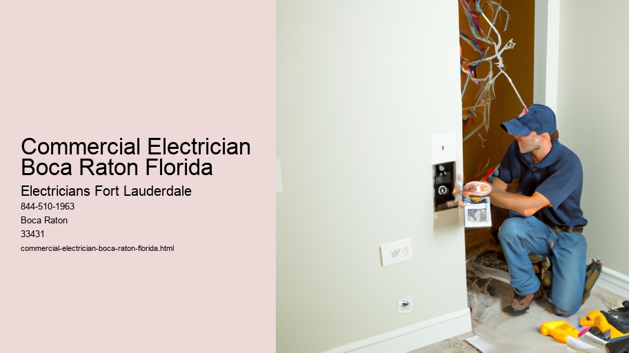 Commercial Electrician Boca Raton Florida