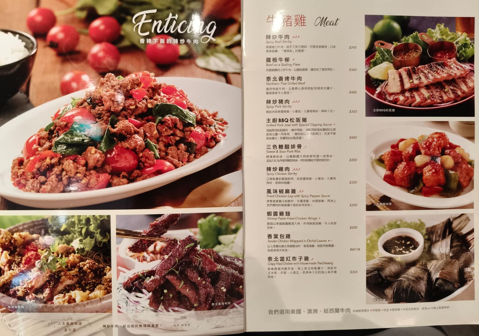 瓦城泰國料理 美麗華店 美麗華店菜單 美麗華店推薦 中山區美食 中山美食 劍南路站美食 店家菜單