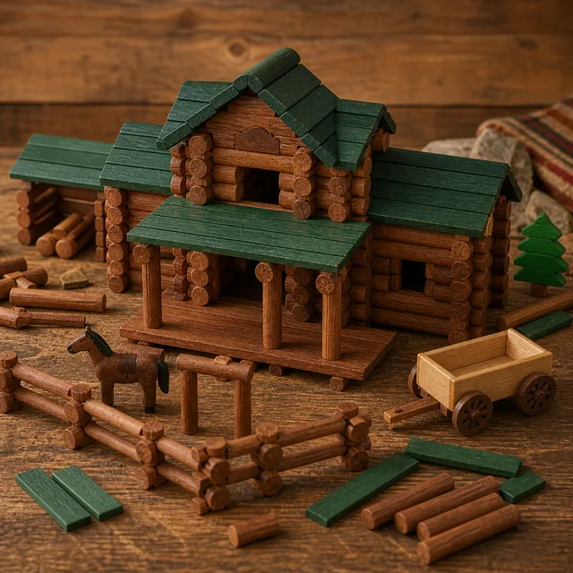 Lincoln Logs: Horseshoe Hill Station