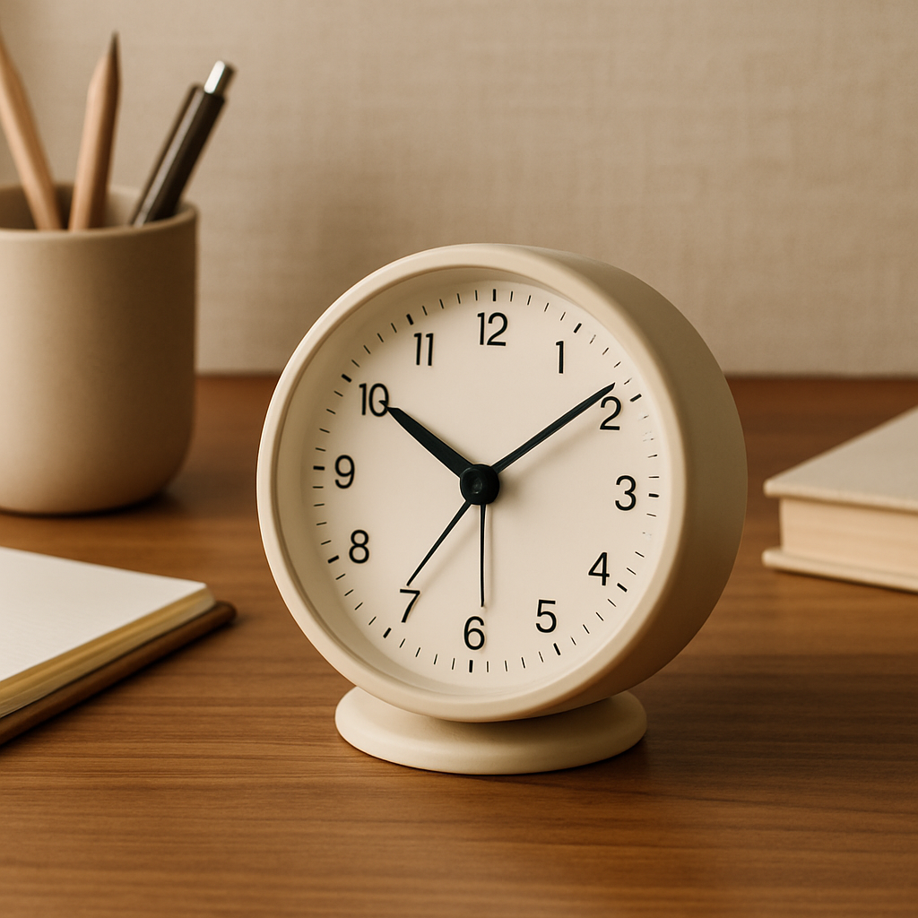 Display Readability desk clock setup