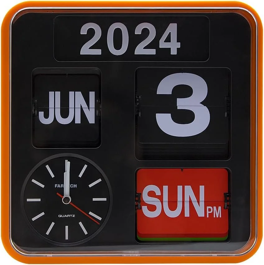 desk clock for productivity workspace time blocking