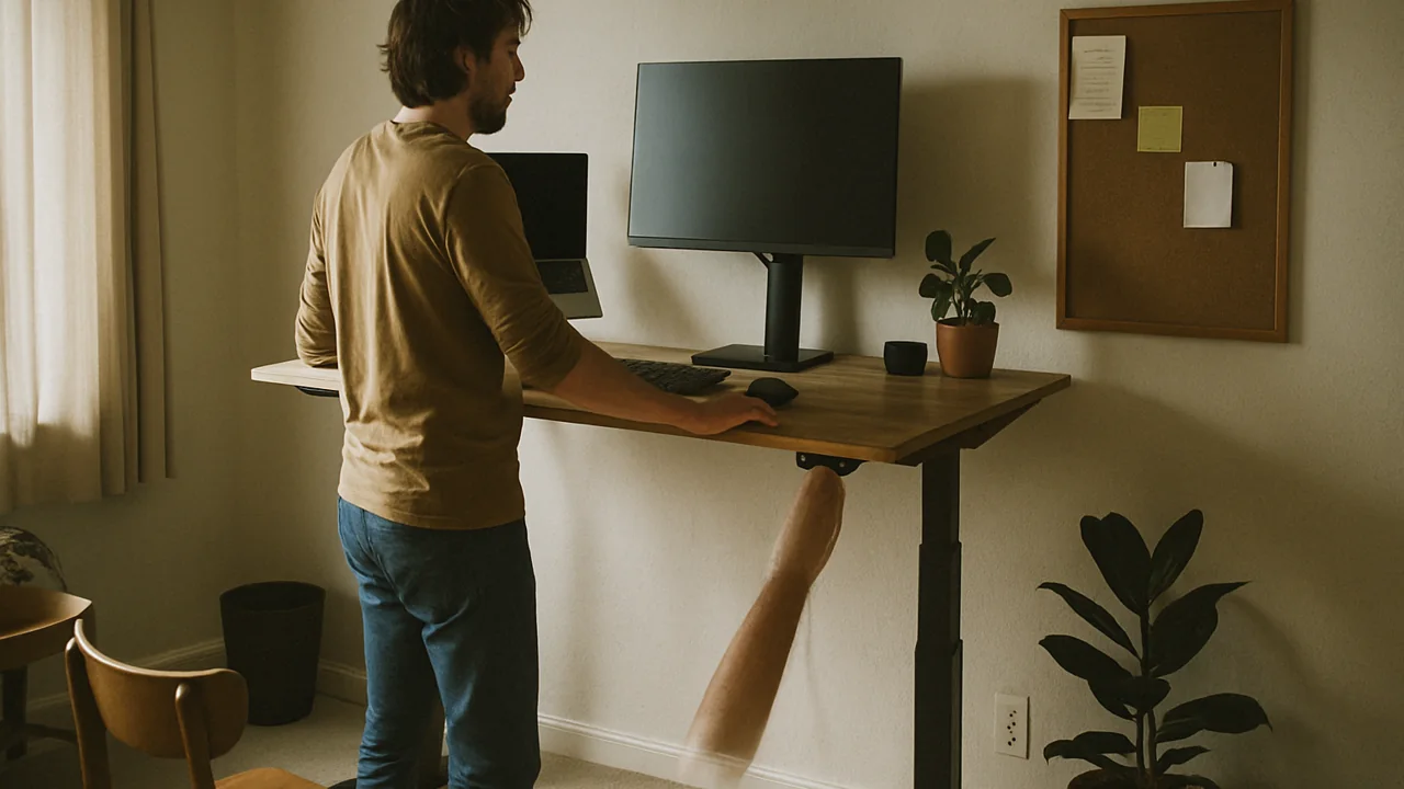 Cable Paths for Small Desks compact desk planning