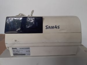 Brand : SAM4S ELECTRONIC CASH REGISTER
Model : ER-35011
S/N : B5AB900013K