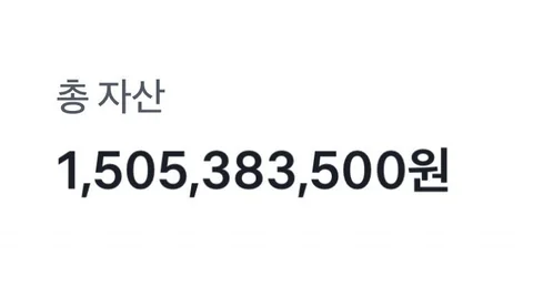 순자산 15억 달성했습니다.60
