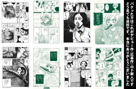 [유머]표절논란으로 만화상에서 빠꾸먹은 신인 만화가.manhwa