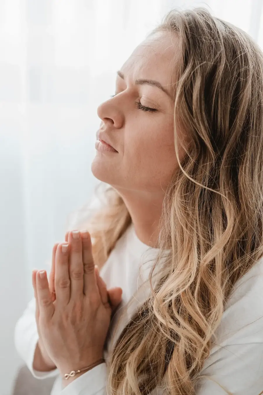 Woman praying