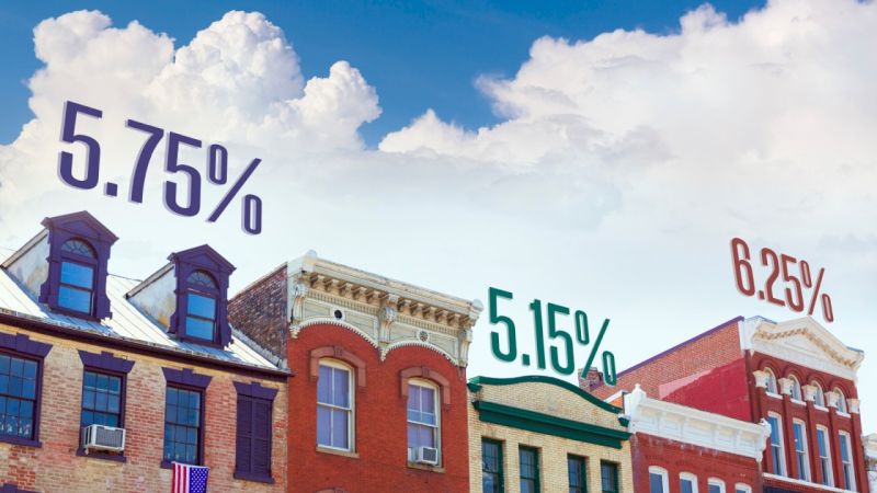 good cap rate for apartment building