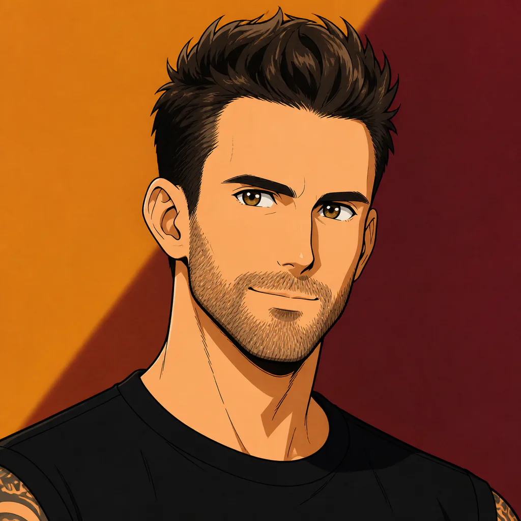 Portrait of Adam Levine