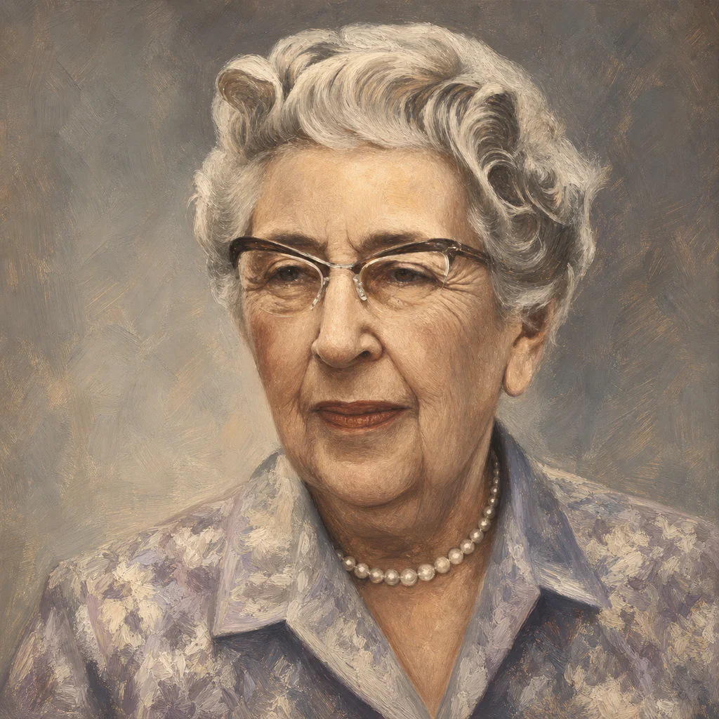 Portrait of Agatha Christie