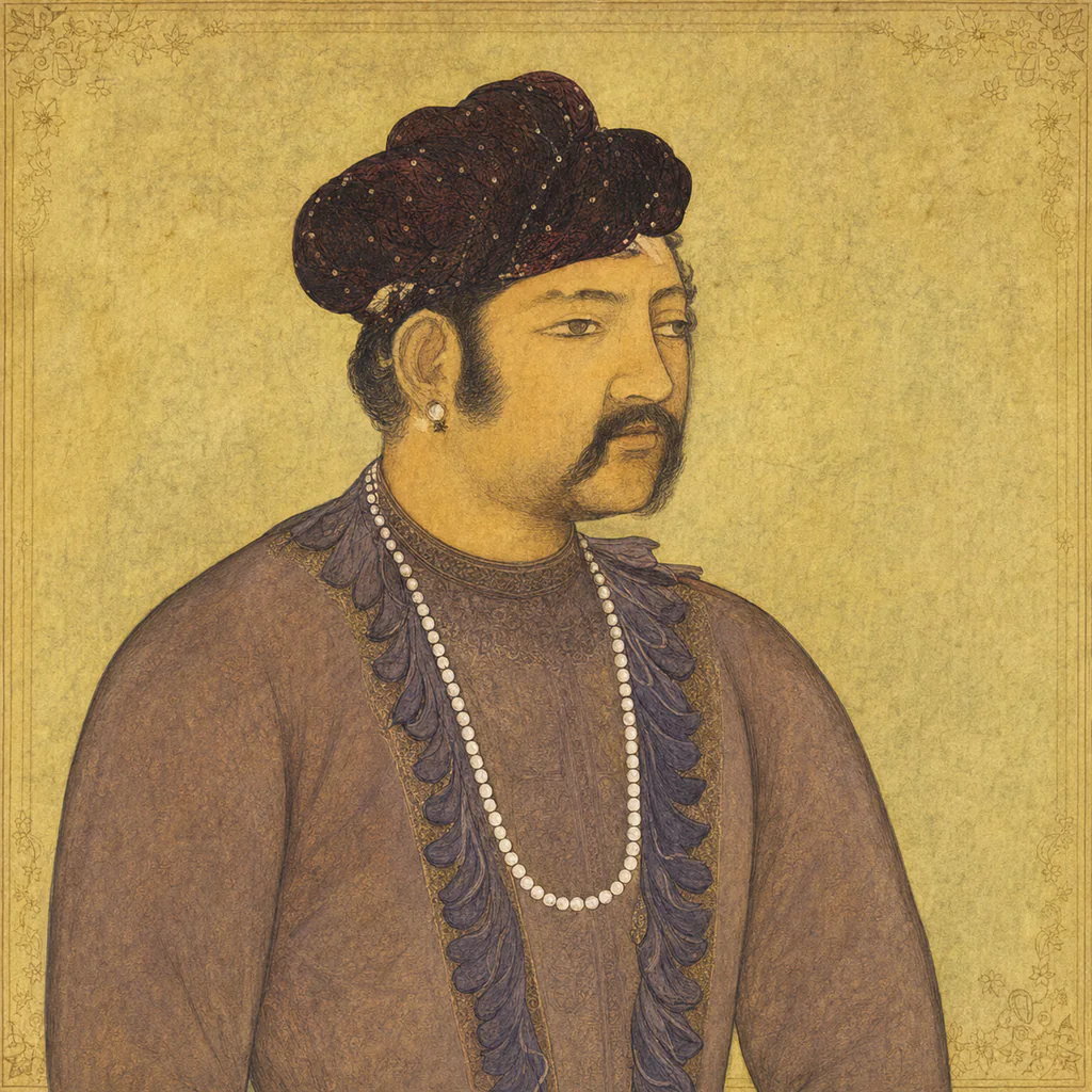 Portrait of Akbar the Great