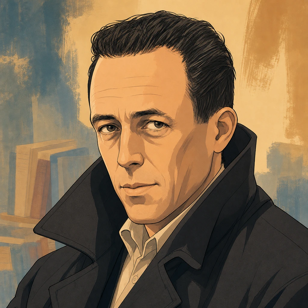 Portrait of Albert Camus