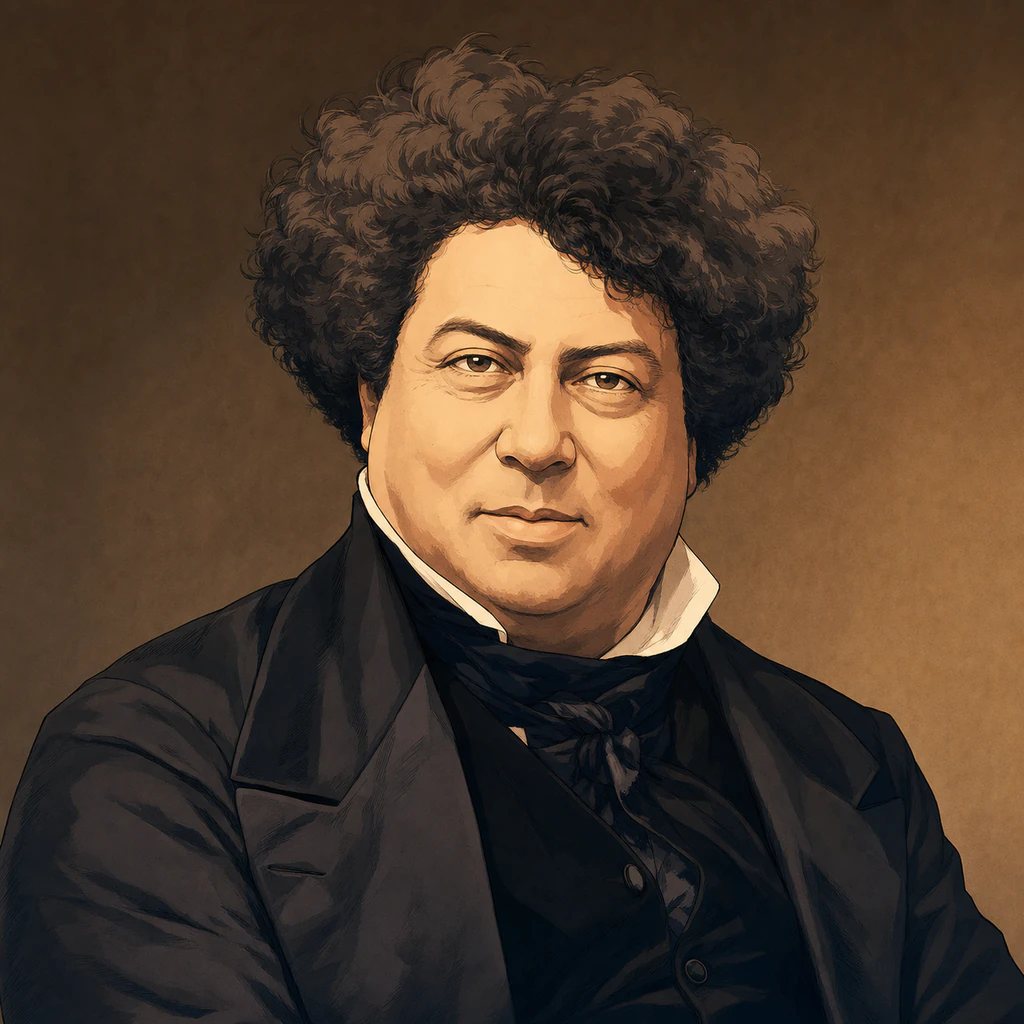 Portrait of Alexandre Dumas (père)