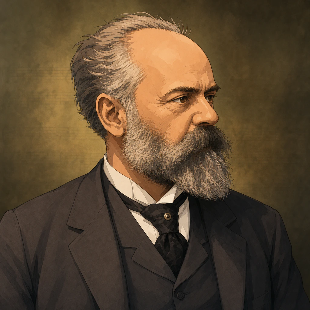Portrait of Antonín Dvořák