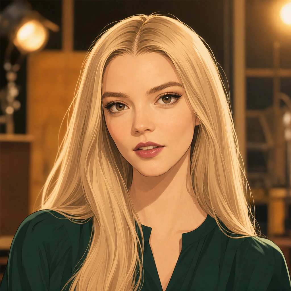 Portrait of Anya Taylor-Joy