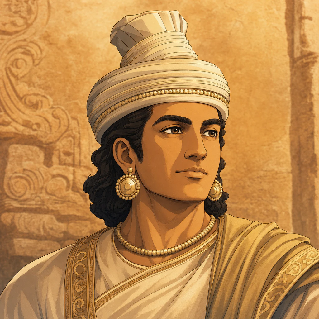 Portrait of Ashoka the Great