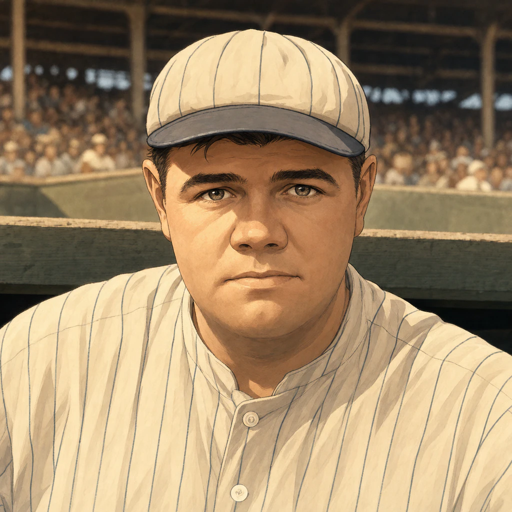 Portrait of Babe Ruth