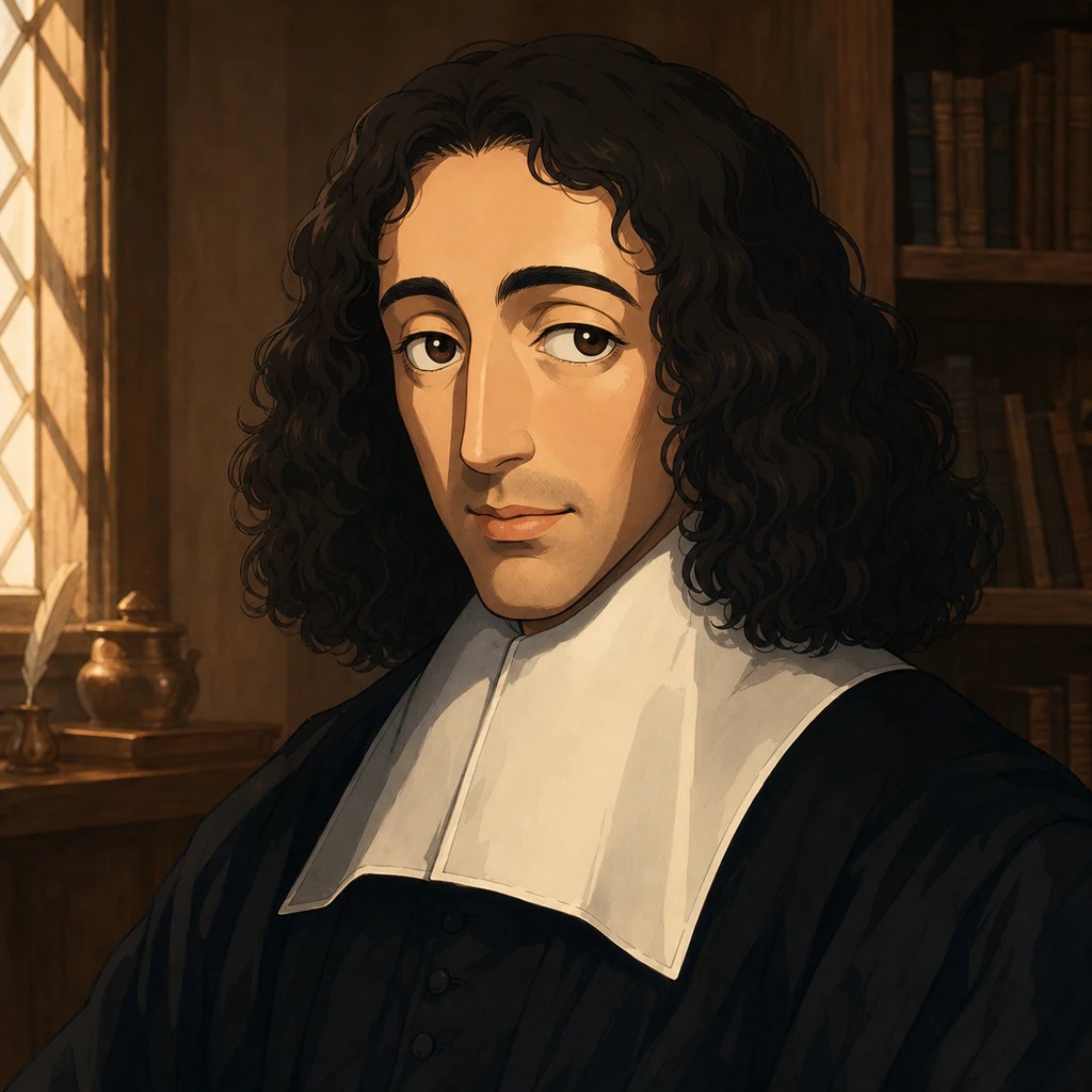 Portrait of Baruch Spinoza