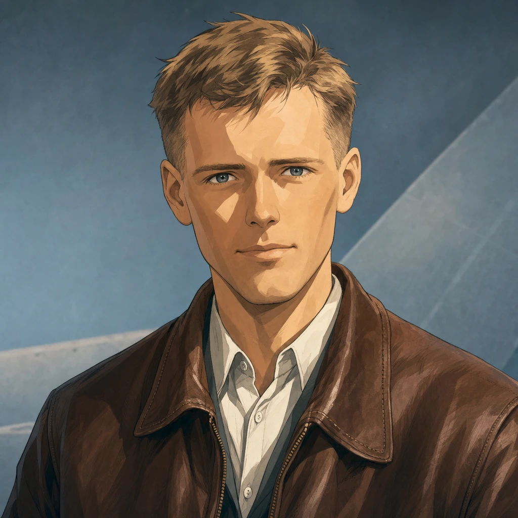 Portrait of Charles Lindbergh