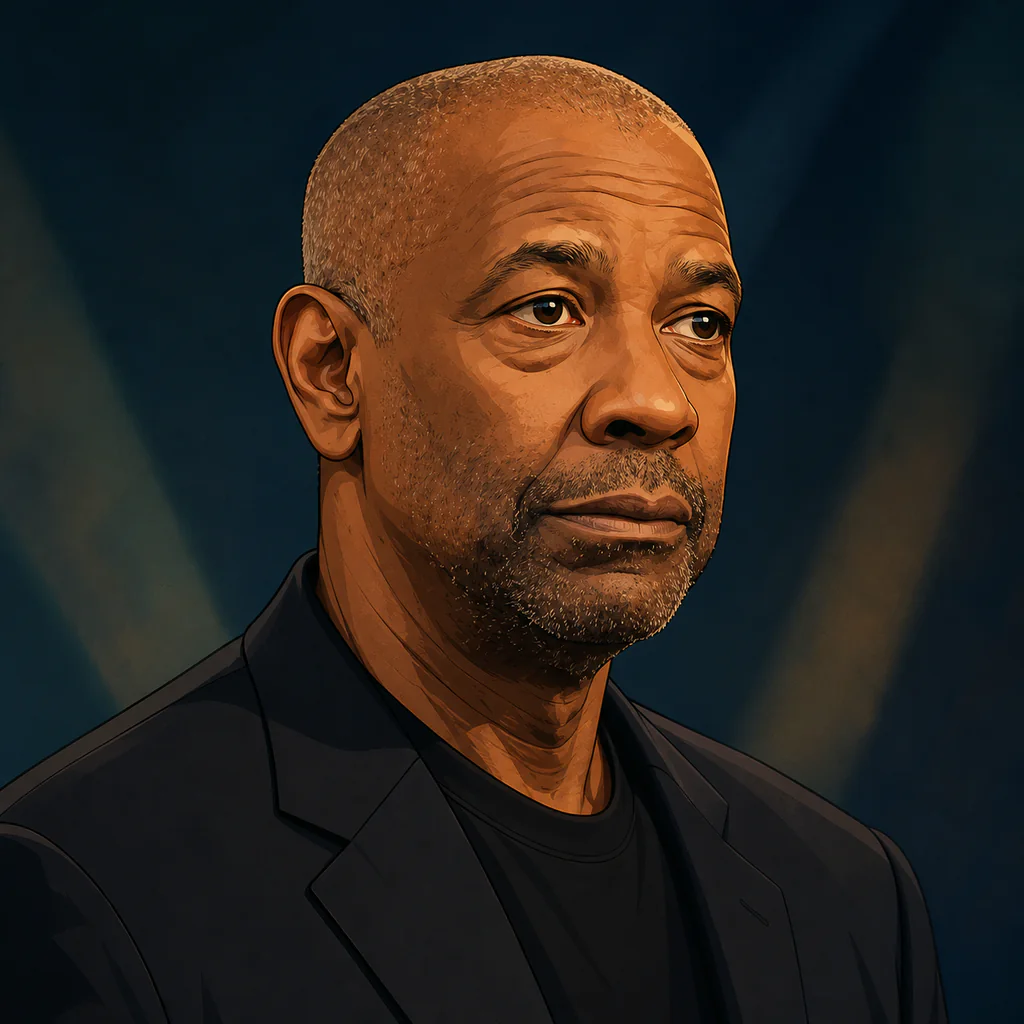 Portrait of Denzel Washington