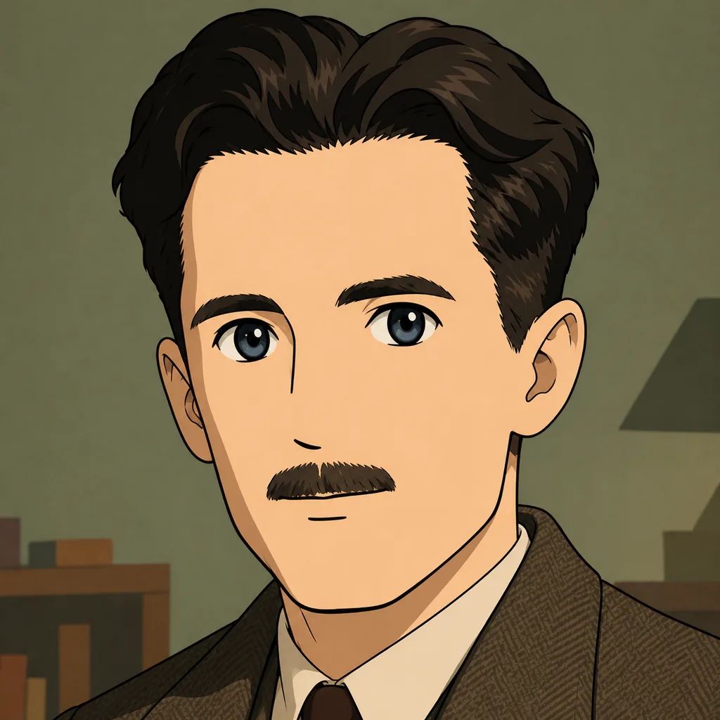 Portrait of George Orwell