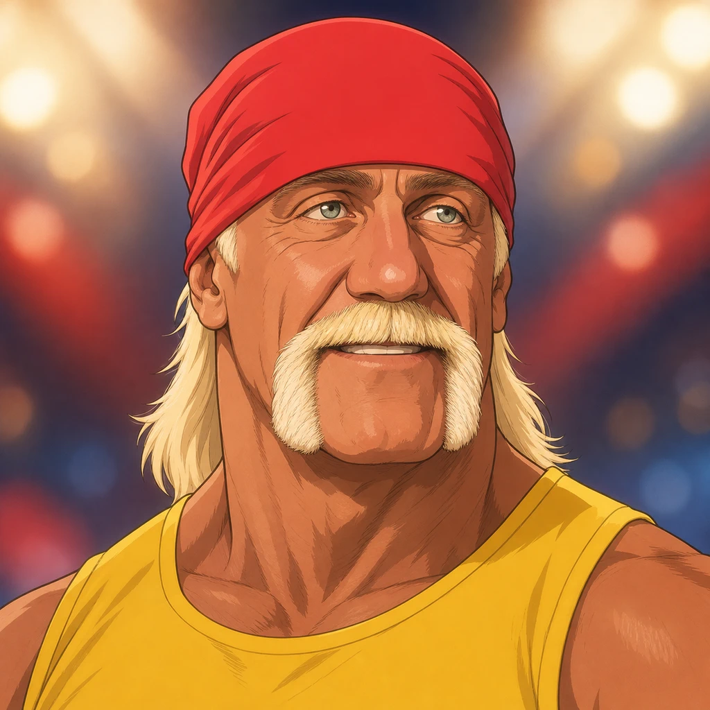 Portrait of Hulk Hogan