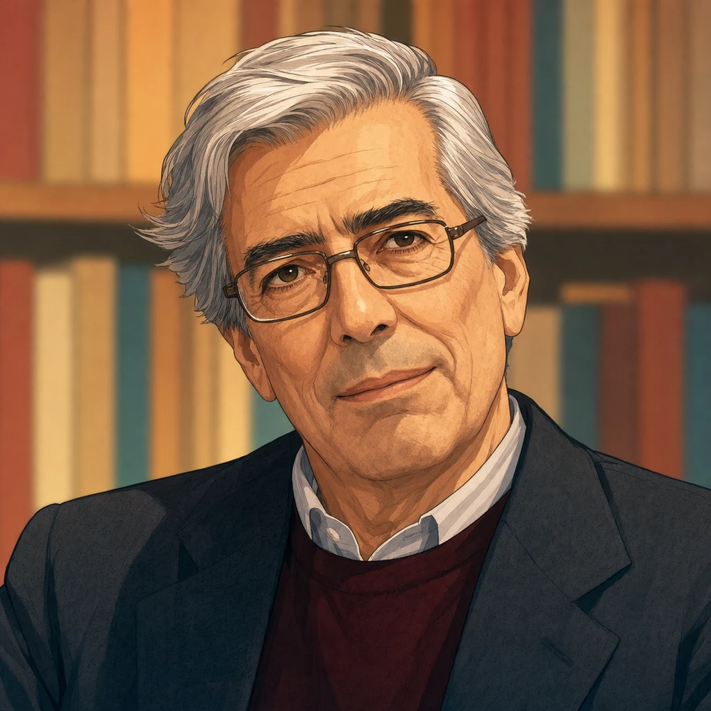 Portrait of Mario Vargas Llosa
