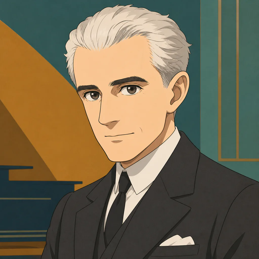 Portrait of Maurice Ravel