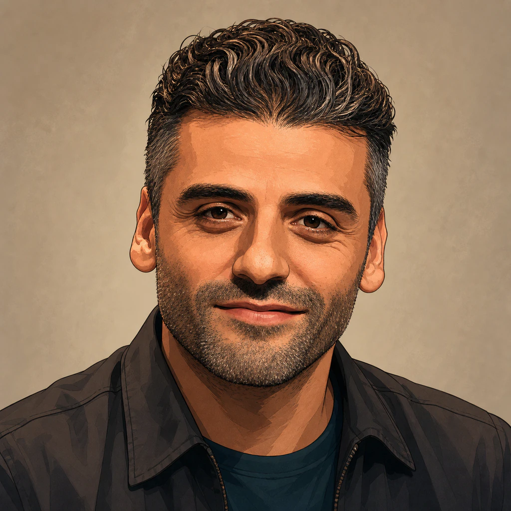 Portrait of Oscar Isaac