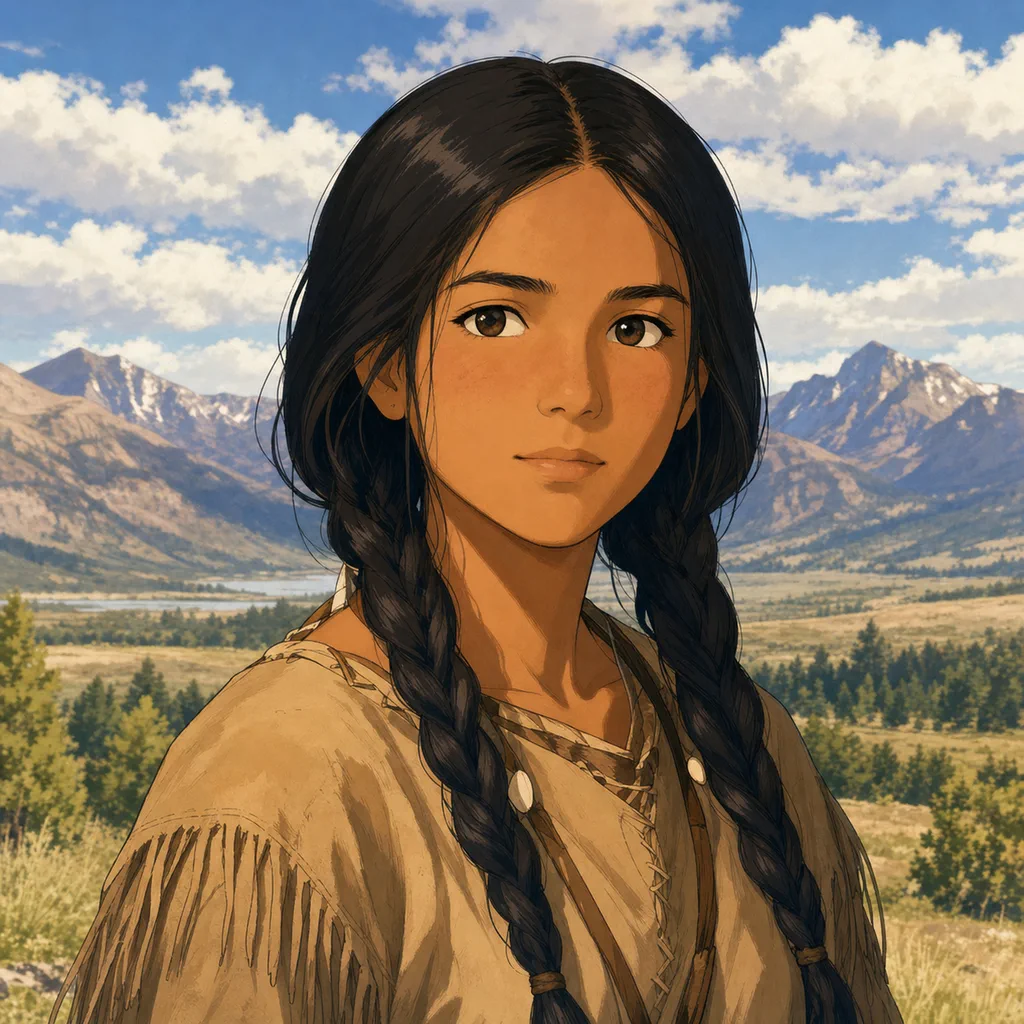 Portrait of Sacagawea