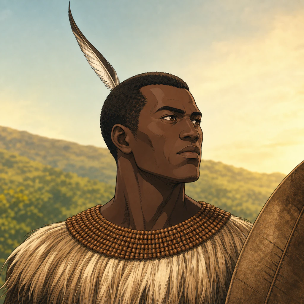 Portrait of Shaka Zulu