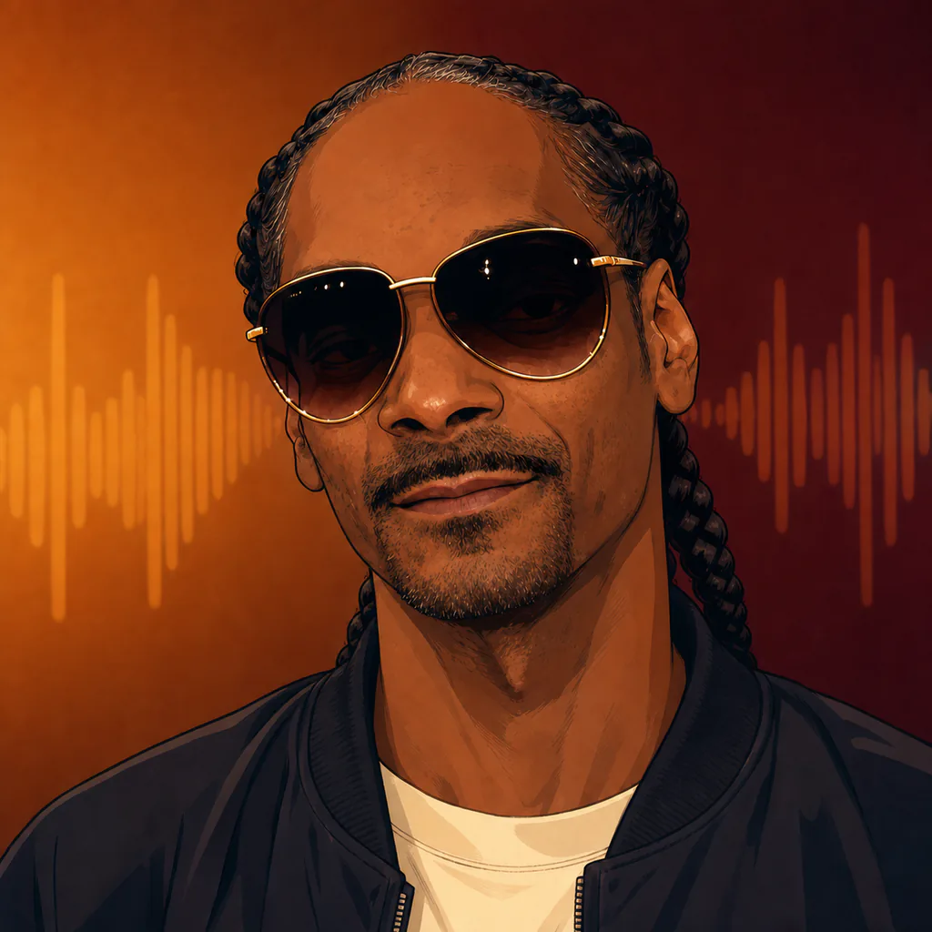 Portrait of Snoop Dogg